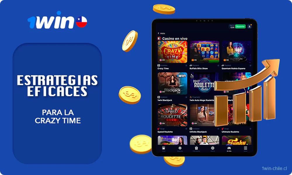 Para ganar en Crazy Time en la plataforma 1win Chile, se recomienda aprender consejos y estrategias