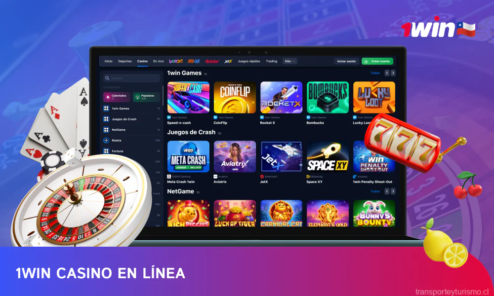 1win casino en línea en Chile ofrece una amplia selección de juegos de azar, incluyendo juegos exclusivos de 1win, máquinas tragamonedas, juegos de mesa y en vivo, y las ranuras populares