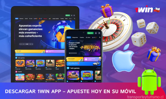 Descarga la app de 1win en Android o iOS y disfruta de la emoción de las apuestas deportivas y el casino con una navegación sencilla, juegos en vivo y apuestas en pesos chilenos